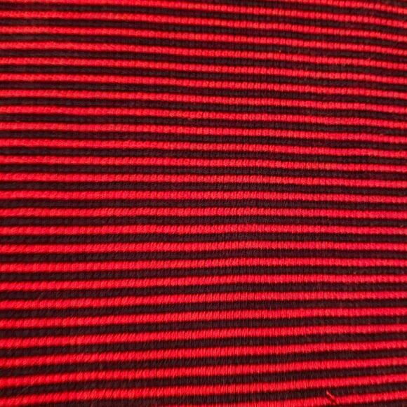 Polo Ralph Lauren Navy & Burgundy Stripe Shirt Size Medium - Picture 8 of 12